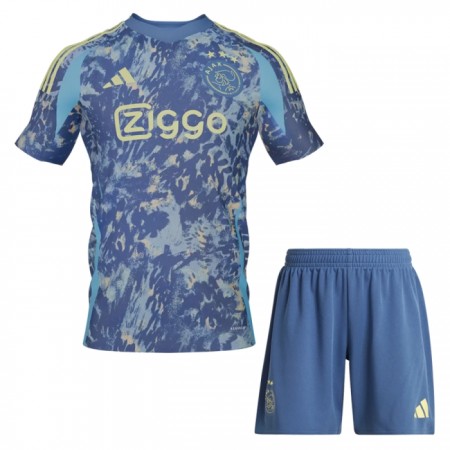 Camisola Ajax Criança 2º Equipamento 2024-25 Manga Curta